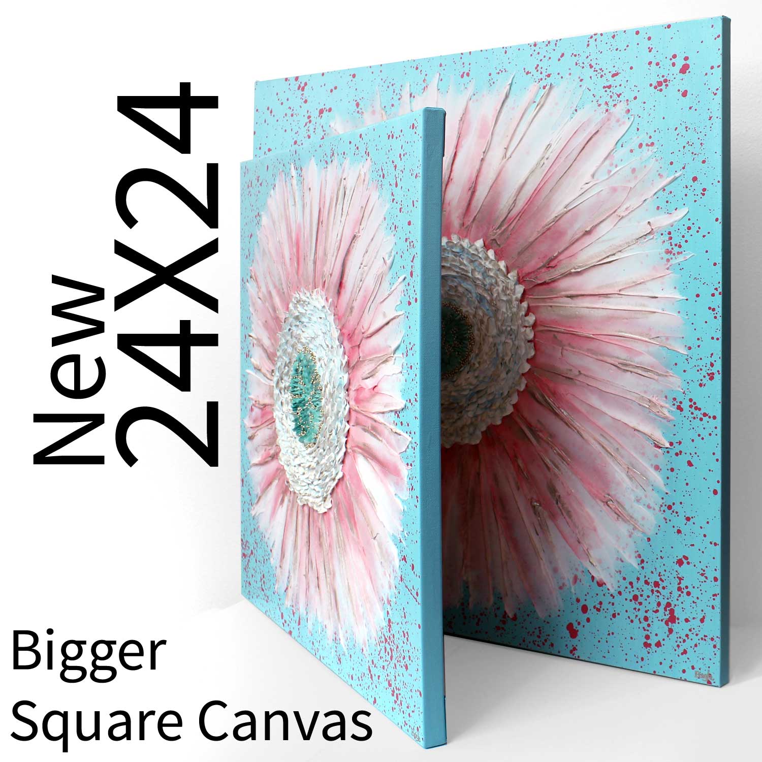 New Square Canvas Art Size 24x24